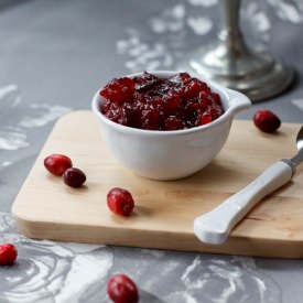 Orange Cranberry Relish w/ Bourbon - Recipe photo by thelovelyloulous