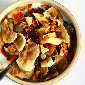 Muesli with Dried Fruits - Recipe photo by Kas