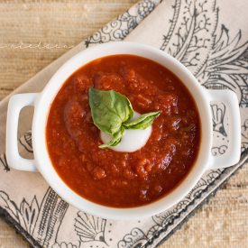 Simple Tomato Soup - Recipe photo by Corinanielsen