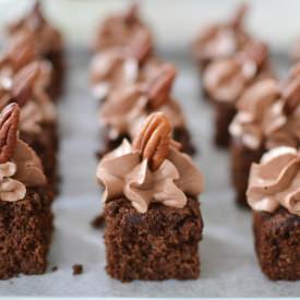 Courgette and Chocolate Brownies - Recipe photo by Urvashi Roe