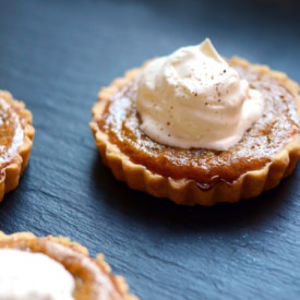 Mini Pumpkin Pies - Recipe photo by setonh