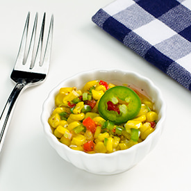 Quick Corn Relish - Recipe photo by kitchenriffs