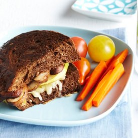 Mushroom Melt - Recipe photo by Sweet Potato Chronicles