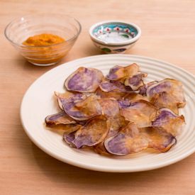 Oven-baked Potato Chips - Recipe photo by vajkri