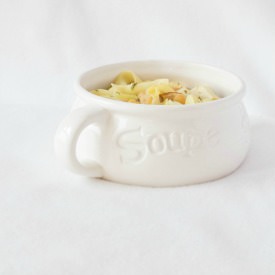 Vegetarian Chicken Noodle Soup - Recipe photo by peteandbuzz