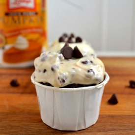 Double Chocolate Pumpkin Cupcakes - Recipe photo by thepreppedchef