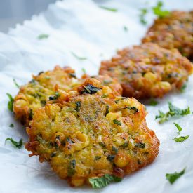 Potato Corn Fritters - Recipe photo by Sasi