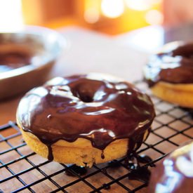 Baked Banana Donuts - Recipe photo by gardenbetty