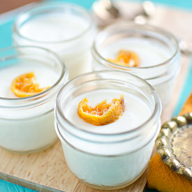 Orange Blossom Panna Cotta - Recipe photo by The Endless Meal