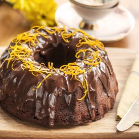 Chocolate and Orange Bundt Cake - Recipe photo by supergoldenbakes