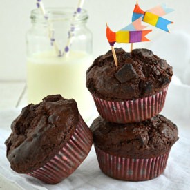Double Chocolate Muffins - Recipe photo by Like Chocolate