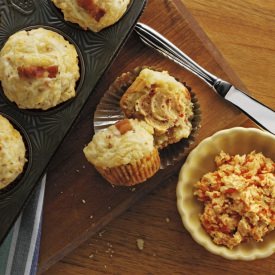 Wisconsin Pepper Jack Bacon Muffins - Recipe photo by WisconsinCheese