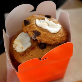 Vegan Pumpkin S'mores Cookies - Recipe photo by cicirose