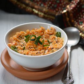 Carrot in Yogurt Sauce - Recipe photo by pepperbowl