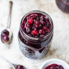 Cabernet Cranberries & Blueberries - Recipe photo by Averie