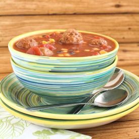Slow Cooker Mexican Meatball Soup - Recipe photo by lcrowther