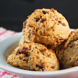 Orange & Cranberry Scones - Recipe photo by myinspiration.tv