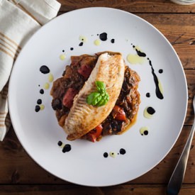 Pan-fried Tilapia & Ratatouille - Recipe photo by goodiesavolonte