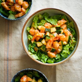 Sriracha Shrimp Cocktail Salad - Recipe photo by BestRecipeBox