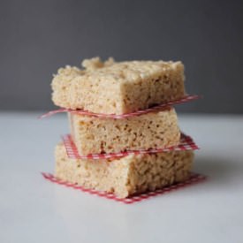 Brown Butter Rice Krispies Treats - Recipe photo by ChezCateyLou
