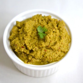 Ridgegourd Peel Chutney - Recipe photo by Indian Khana