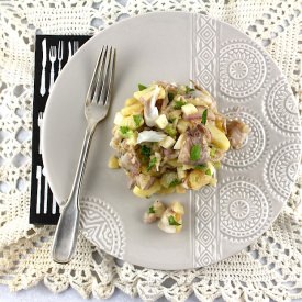 Fish, Potato & Apple Salad - Recipe photo by lifesafeast