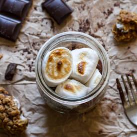 Pumpkin Oatmeal Cookie S'mores - Recipe photo by edibleASH