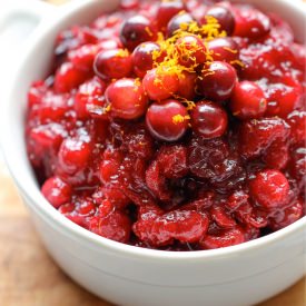 Cranberry Orange Sauce - Recipe photo by damndelicious