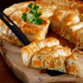 Savoury Pumpkin Pie - Recipe photo by olibiakos