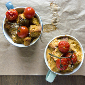Butternut Squash Bread Pudding - Recipe photo by Ola