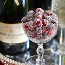 Sparkling Sugared Cranberries - Recipe photo by yoursouthernpeach