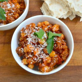 Beef and Garbanzo Bean Stew - Recipe photo by thepreppedchef