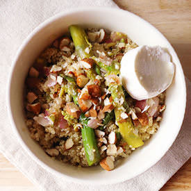 Asparagus & Quinoa Salad - Recipe photo by Aisha_zd