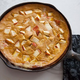 Spiced Pumpkin Apple Pancake - Recipe photo by Country Spoon