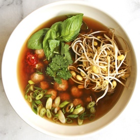 Asian Turkey Soup - Recipe photo by Bijouxs