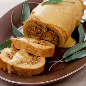 Seitan "Turkey" Roast - Recipe photo by myvegancookbook