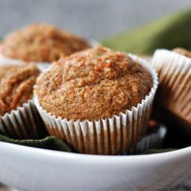 Healthy Applesauce Carrot Muffin - Recipe photo by mykitchencafe