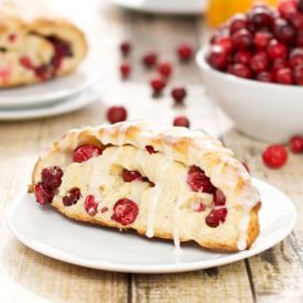 Fresh Cranberry Scones - Recipe photo by sweetpeaskitchen