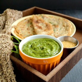 Cilantro Chutney - Recipe photo by Sangeetha