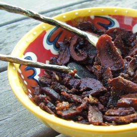 Baby Bella Bacon Bits - Recipe photo by Jackie Newgent