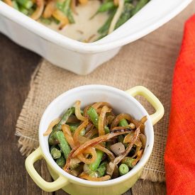Grain Free Green Bean Casserole - Recipe photo by LowCarbOneDay