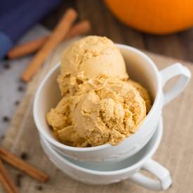 Pumpkin Pie Ice Cream - Recipe photo by LowCarbOneDay