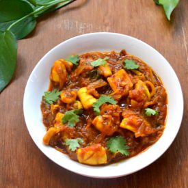 Squid Masala | Sotong Curry - Recipe photo by Indian Khana