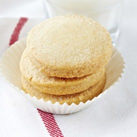 Vegan Shortbread Recipe - Recipe photo by VeganKitchn