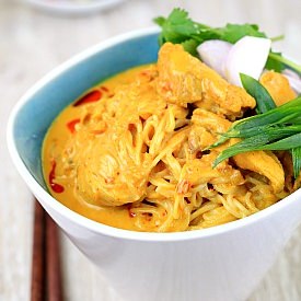 Chiang Mai Curry Noodles - Recipe photo by mybarecupboard
