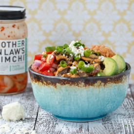 Korean Steak Kimchi Rice Bowl - Recipe photo by sharedappetite