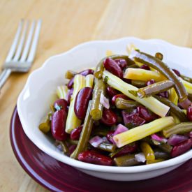 Three Bean Salad - Recipe photo by culinaryhill