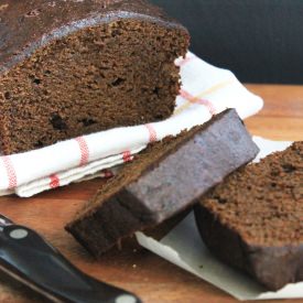 Gluten-Free Gingerbread Loaf - Recipe photo by TheHealthyMaven