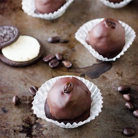 Mocha Oreo Cookie Balls - Recipe photo by cookingalamel