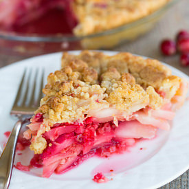 Cranberry-Ginger Pear Pie - Recipe photo by browneyedbaker